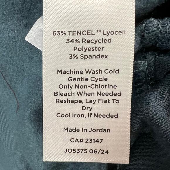 Haven Well Within Top Womens 1X Neptune Blue Fleece Drawstring Waist Mock Neck - Picture 12 of 14